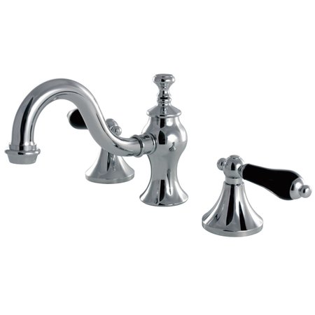 KINGSTON BRASS KC7161PKL 8" Widespread Bathroom Faucet, Polished Chrome KC7161PKL